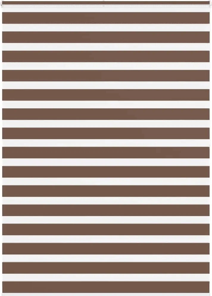 vidaXL zebrafüggönnyel barna szövetszélesség 160,9 cm poliészter