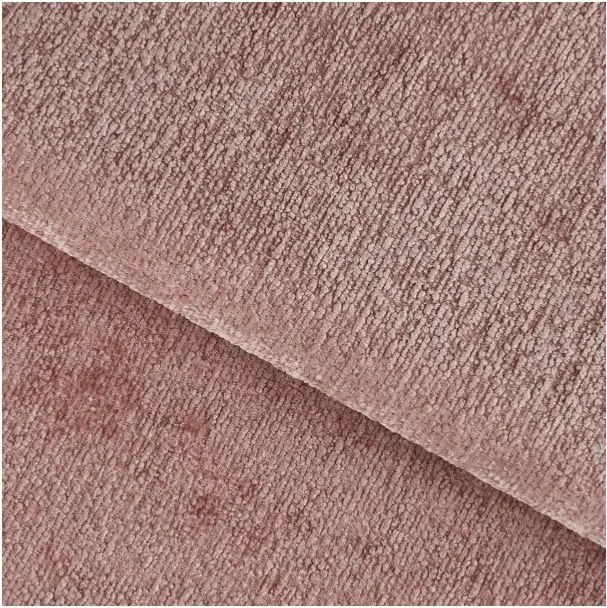 Rózsaszín zsenília kinyitható-tárolóhelyes kanapé bal oldali 223 cm Fabillo – ELTAP