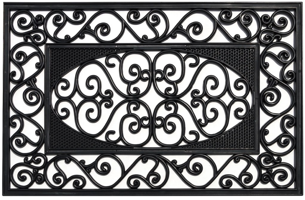 ARTPLAST Zerbini lábtörlő 595x395mm, fekete