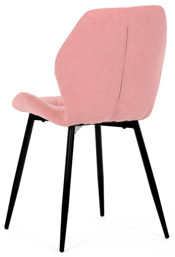 Scaun modern de sufragerie roz CT-285