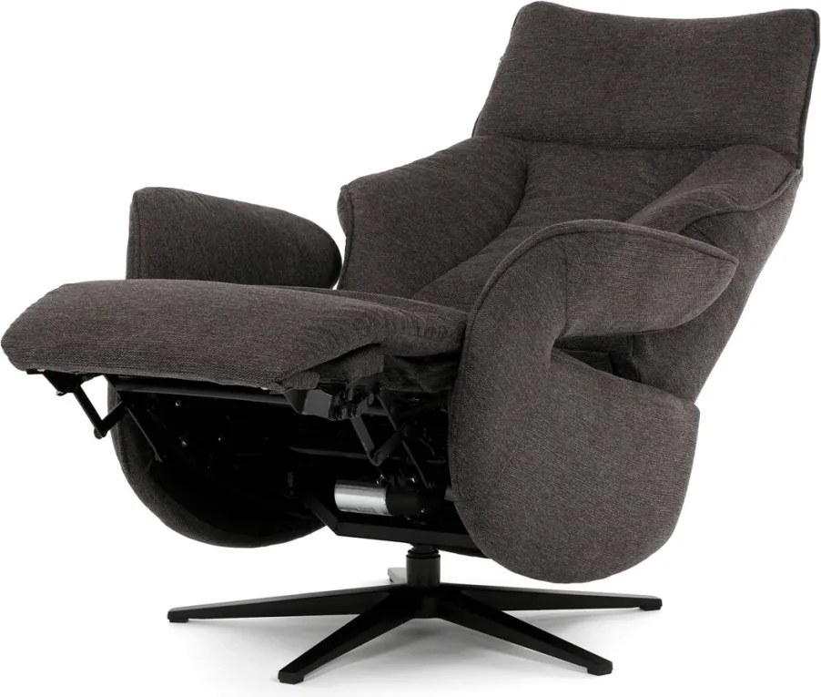 Elektromos relax fotel barna szövet TV-B3973 BR2
