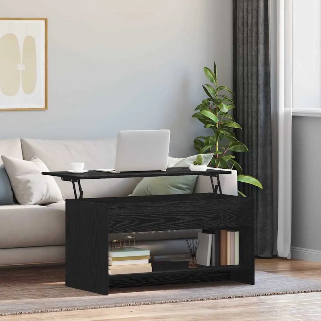 Dohányzóasztal Musta tammi 102 x 50 x 52.5 cm Faanyag