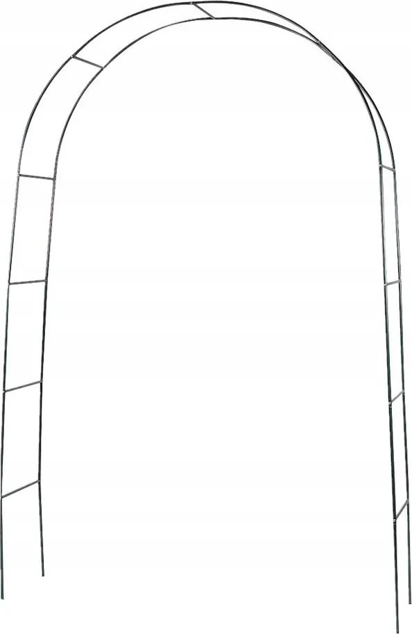 Kerti pergola boltív rózsák virágaihoz 138x240x38cm
