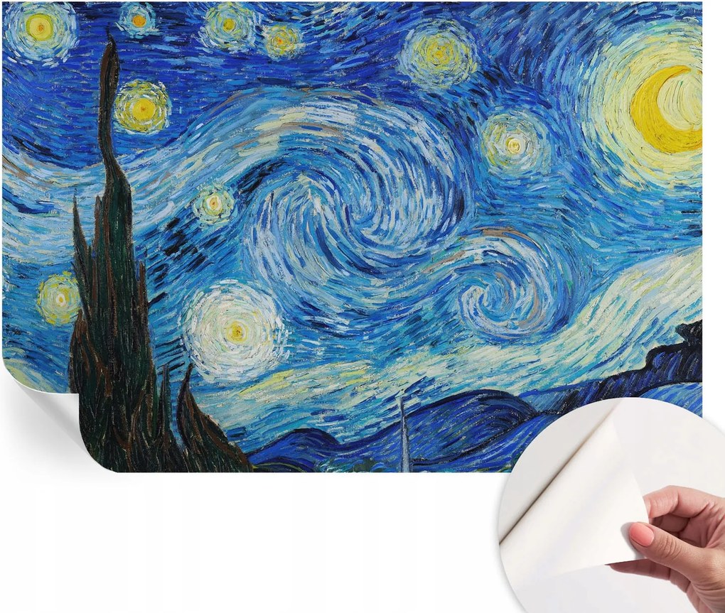 Fotótapéta Fali tapéta Hálószobába és Nappaliba Éjszakai égbolt 104x70 cm