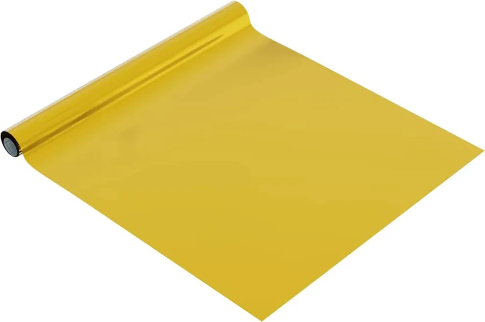 vidaXL magasfényű arany öntapadó PVC bútorfólia 500 x 90 cm