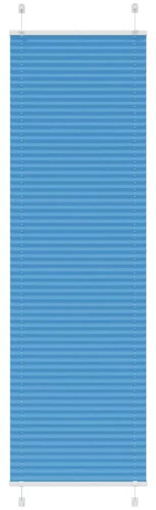 pliszírozott redőny kék 55x200 cm Szövetszélesség 54,4 cm