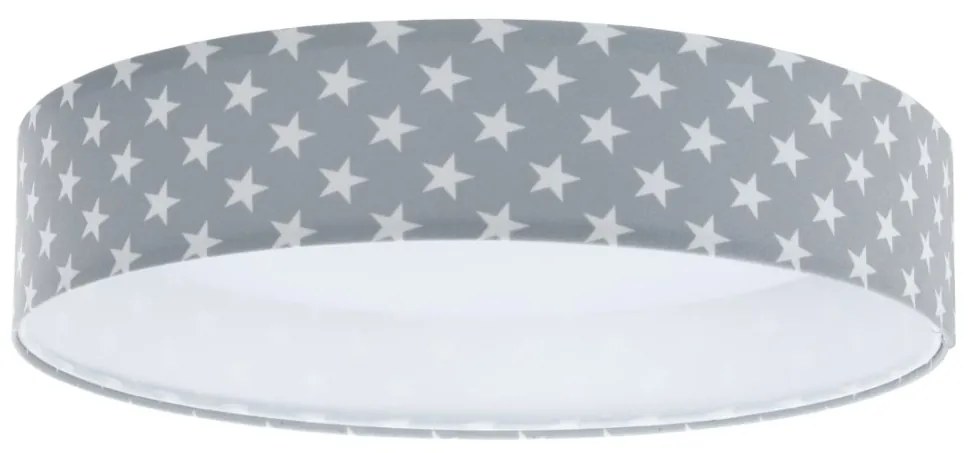 LED állítható fényerő GALAXY KIDS LED/24W/230V csillag szürke/fehér + DO