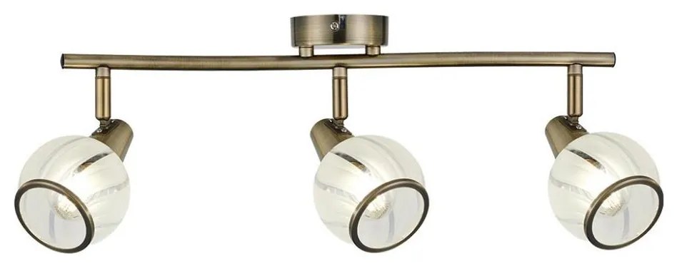 Prezent 14105 - Spotlámpa SIENTO 3xE14/40W/230V réz