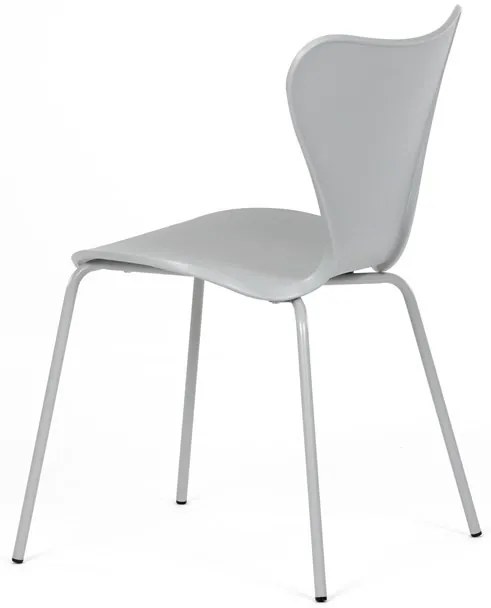 Szürke Műanyag Étkezőszék. CT-X7034 GREY