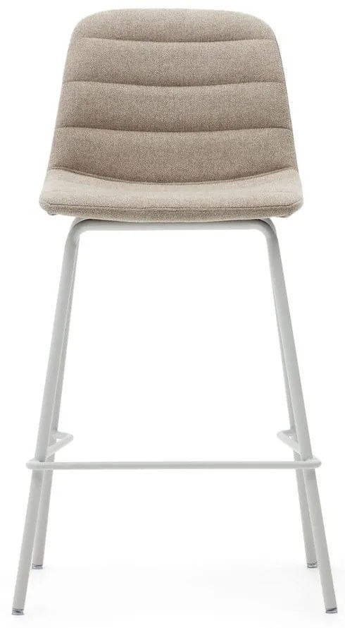 Bézs bárszék szett 2 db-os 92,5 cm Zunilda – Kave Home