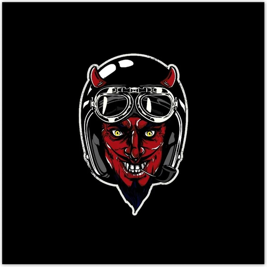 Poszterek 100x100 Motorkerékpáros hangulat