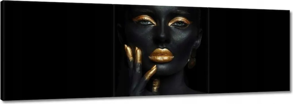 Festmények 120x40 Aranyozott kép