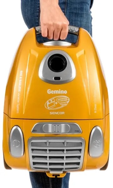 Sencor - Zsákos/zsák nélküli porszívó 4,5 l/3 l 700W/230V arany