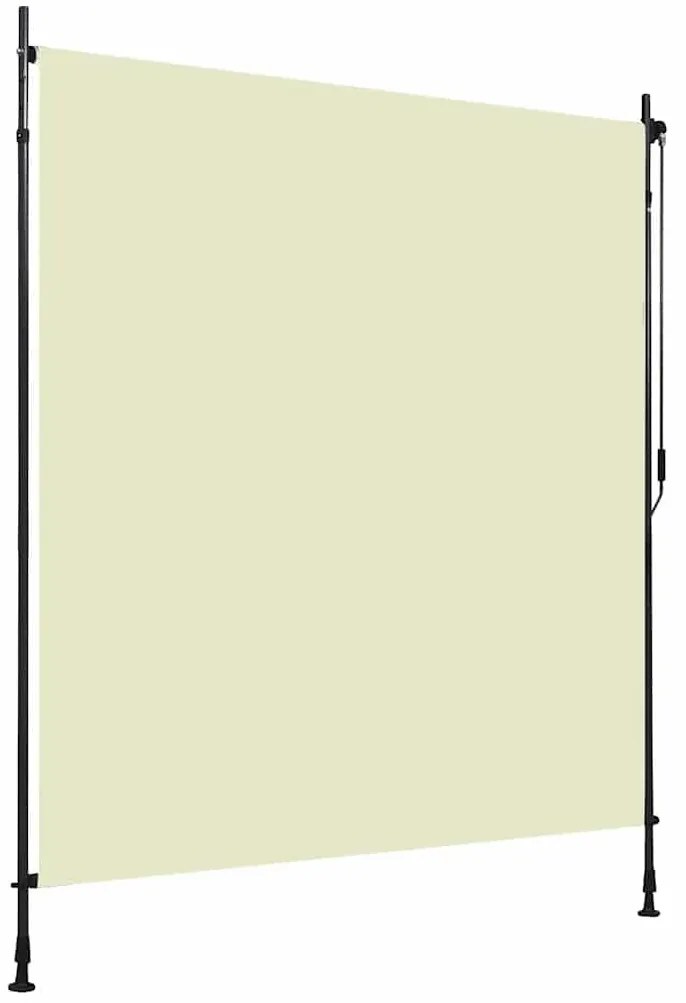 krémszínű kültéri roló 200 x 270 cm