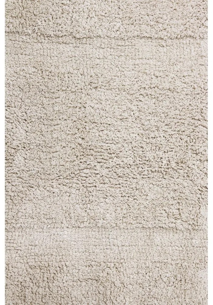Krémszínű mosható kézi szövésű pamut szőnyeg 120x160 cm Bloom Natural – Lorena Canals