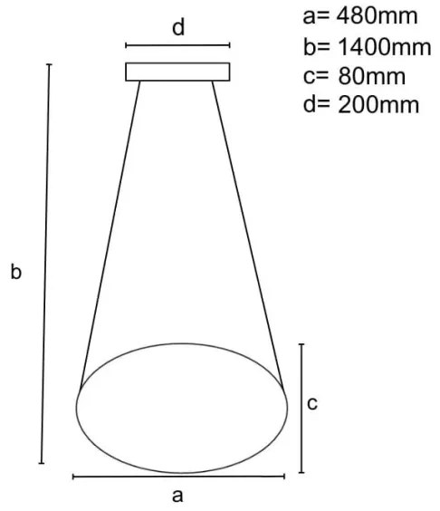 LED állítható fényerőjű függeszték LED/65W/230V 3000-6500K szürke + DO