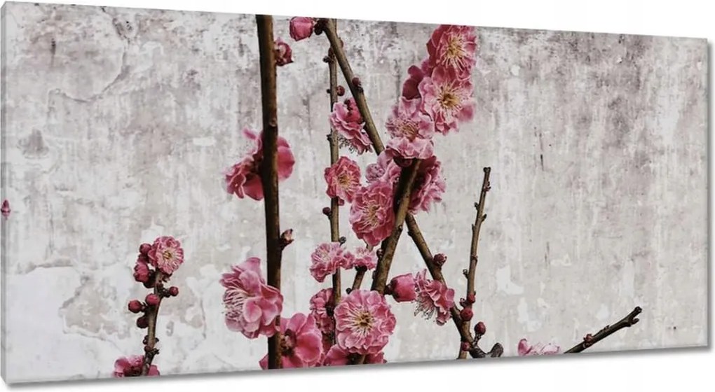 Vászonkép 115x55 Virágok