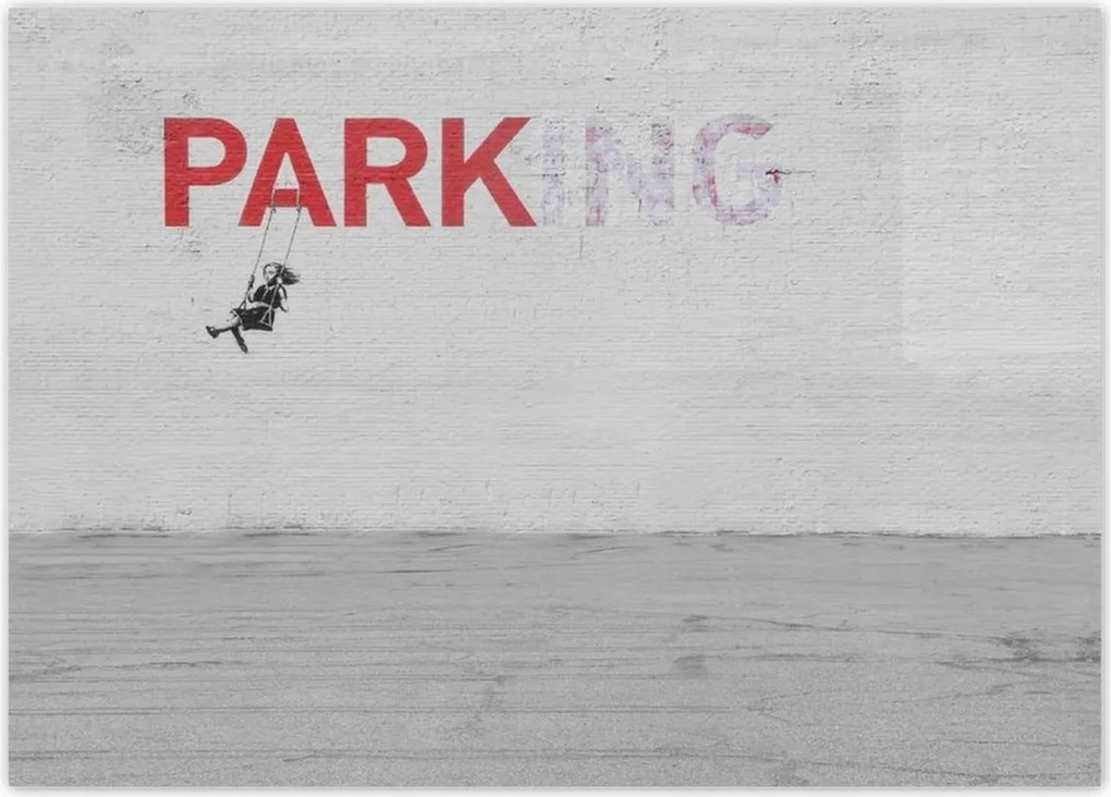 Poszterek 70x50 Banksy Parkoló