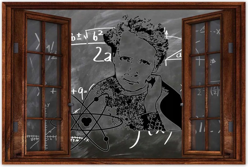 Poszterek 90x60 Maria Skłodowska Curie