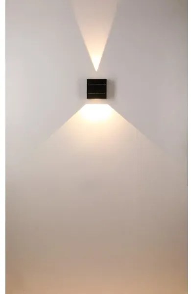 Brilagi - LED Napelemes fali lámpa BLOCK LED/2W/3,7V IP44