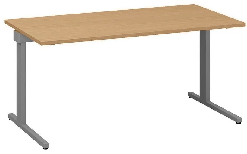 ProOffice C asztal 160 x 80 cm, bükkfa