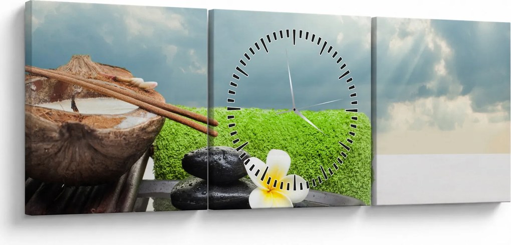 Kép - Spa and relax (órával) (90x30 cm)
