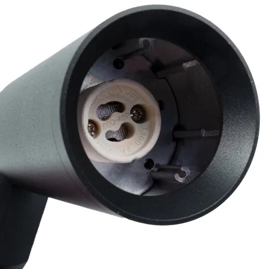 Spotlámpa MICA sínrendszerhez 1xGU10/25W/230V 1 fázisú fekete