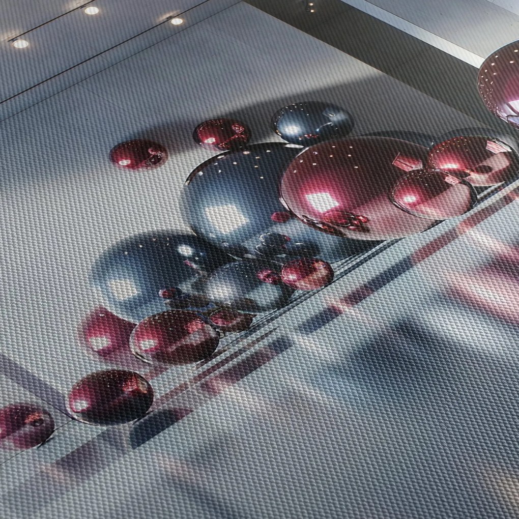 Kép - 3D tér gömbökkel II. (120x50 cm)
