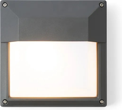RENDL DELTA 215 fali lámpa antracit 230V LED E27 15W IP54