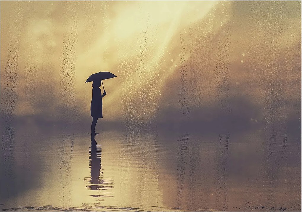 Fotótapéta Flizelin Dekoratív Hálószoba Rejtélyes jelenet 312x219