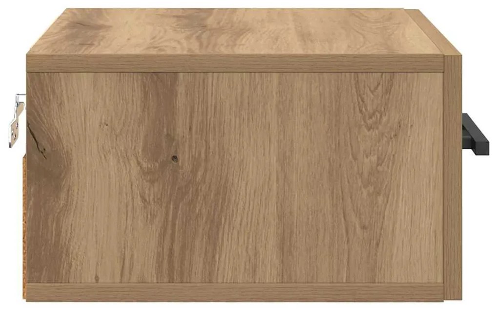 Éjjeliszekrény kézműves tölgy 35 x 35 x 20 cm Faanyag
