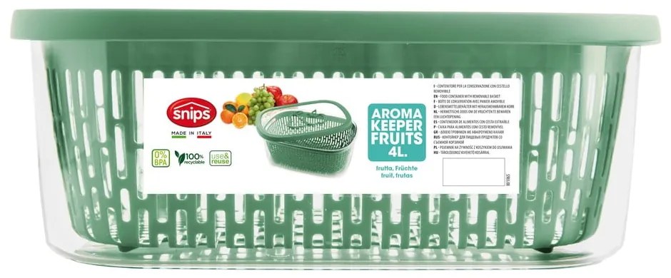 Fruits gyümölcstároló doboz, 4 l - Snips