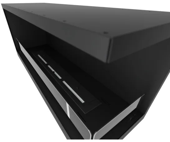 InFire - Sarok BIO kandalló 110x45 cm 3kW fekete
