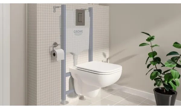 GROHE 39816000 - WC szett SOLIDO COMPACT 1,13 m kerámia/fehér