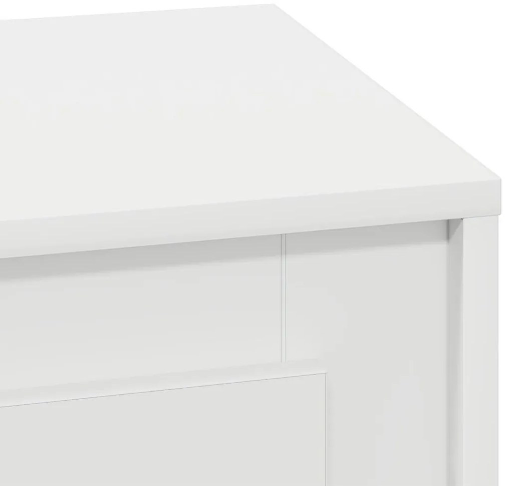 Éjjeli asztal LED világítással Fehér 44x34,5x45 cm