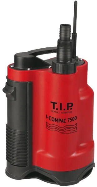 TIP SZENNYVÍZ SZIVATTYÚ I-COMPAC 7500 400W 5M 2100L/H MŰANYAGHÁZ