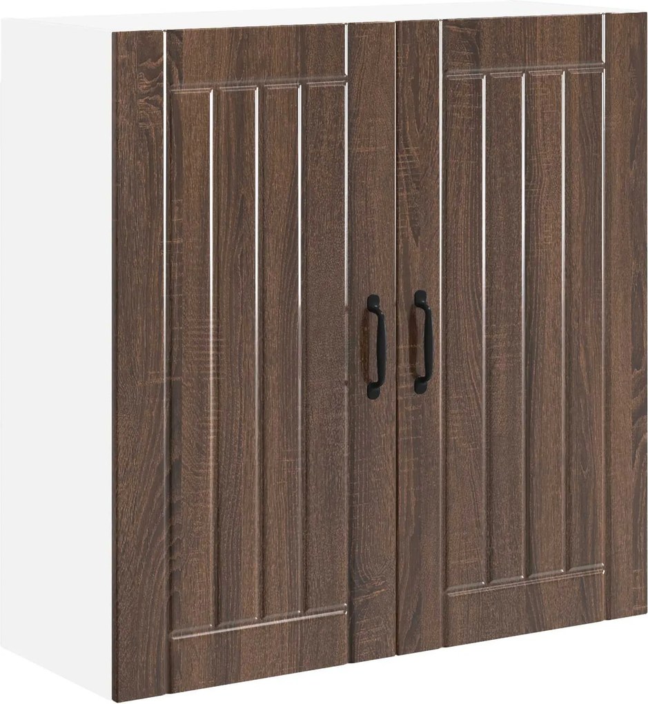 vidaXL Konyhaszekrény Barna Tölgy 80 x 31 x 80 cm Faanyag