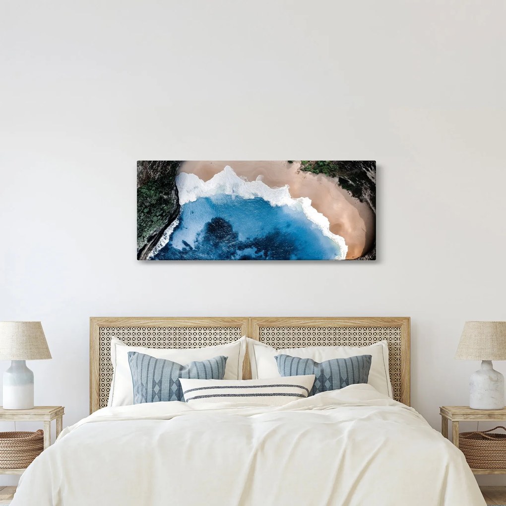 Nusa Penida strand, Indonézia képe (120x50 cm)
