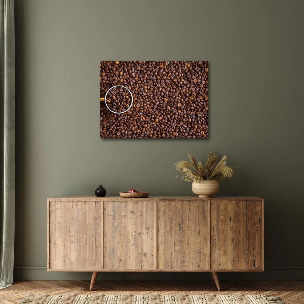 Kép - kávé szemek (70x50 cm)