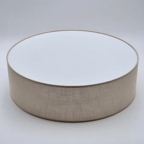 SIRJA mennyezeti lámpa 2xE27/60W/230V, 45 cm átmérő, bézs