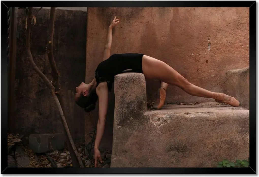 Poszterek keretben 60x40 Balett balerina tánc