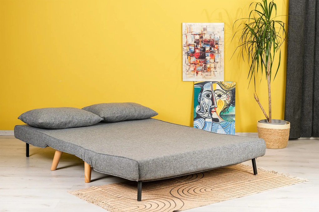 Kanapé futon Fillie (sötétszürke). 1073400