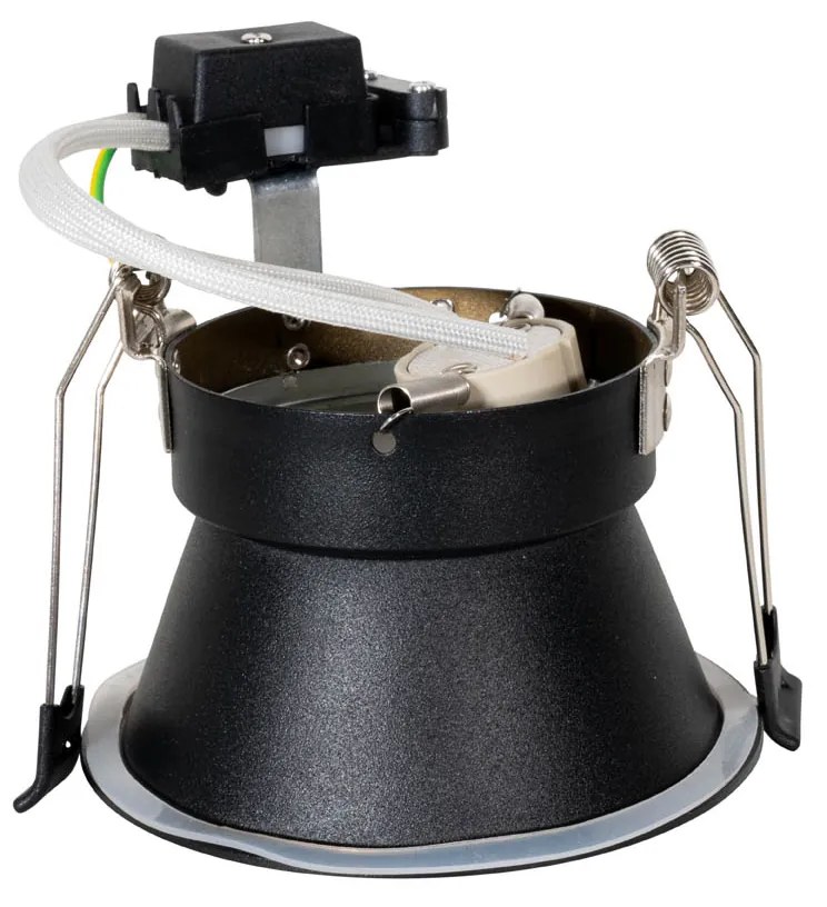 Dept modern beépíthető spotlámpa szett, 6 darabos, fekete arannyal GU10 70mm IP44