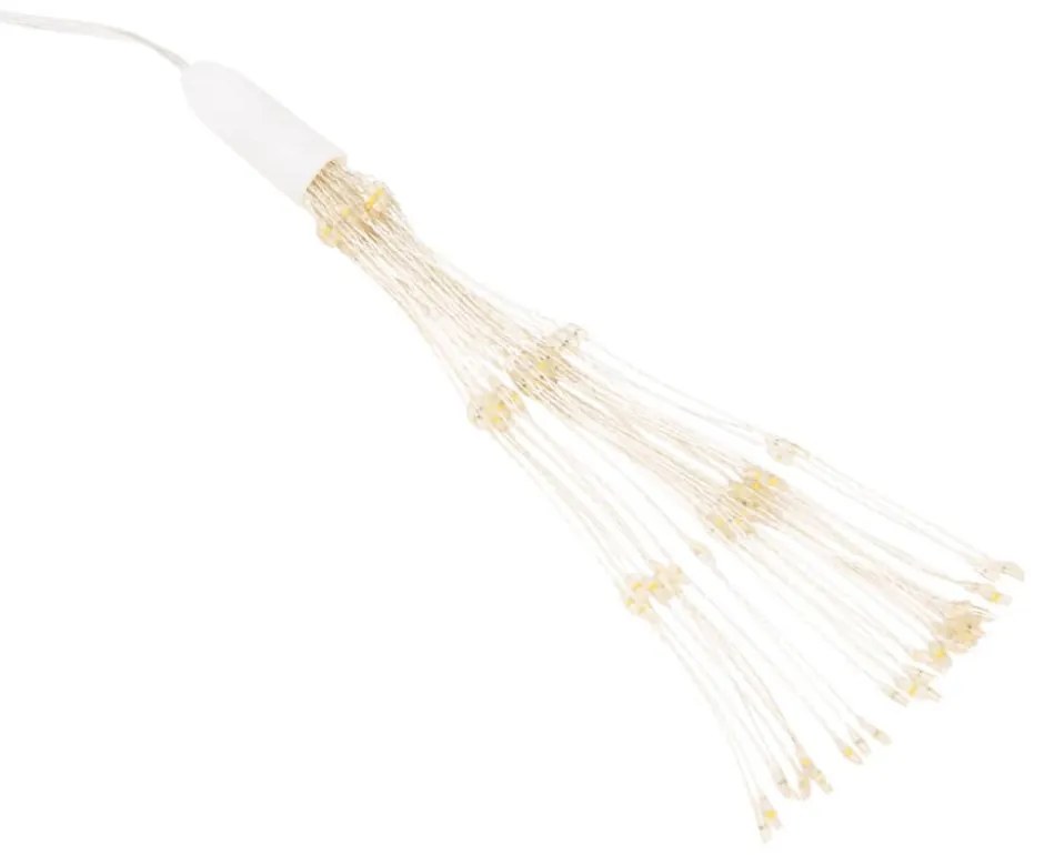 2 db karácsonyi kék csillagfény 140 db LED 17 cm