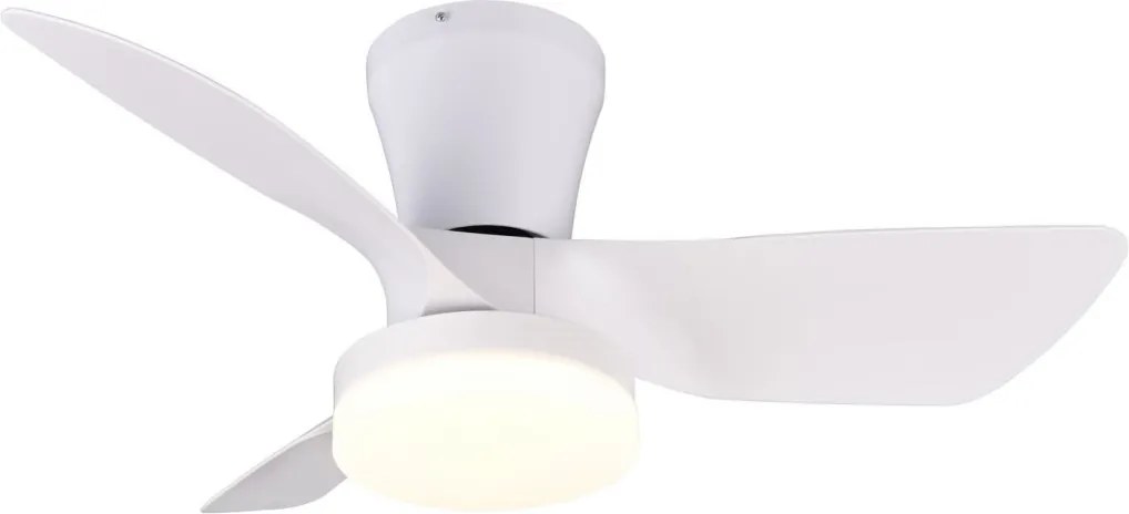 TRIO R64412131 RANDERS Ventilátoros lámpa Fehér LED IP20