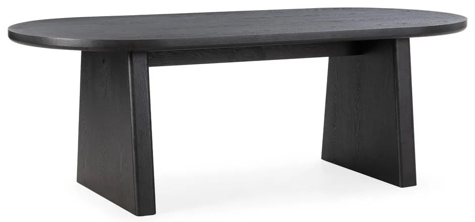 Étkezőasztal kőrisfa dekorral 100x200 cm Blair – MOME