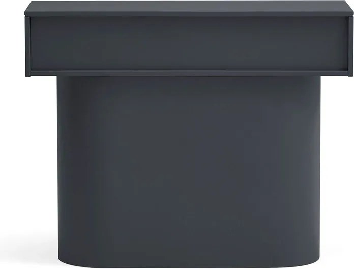 Antracitszürke konzolasztal 36x100 cm Totem – Teulat