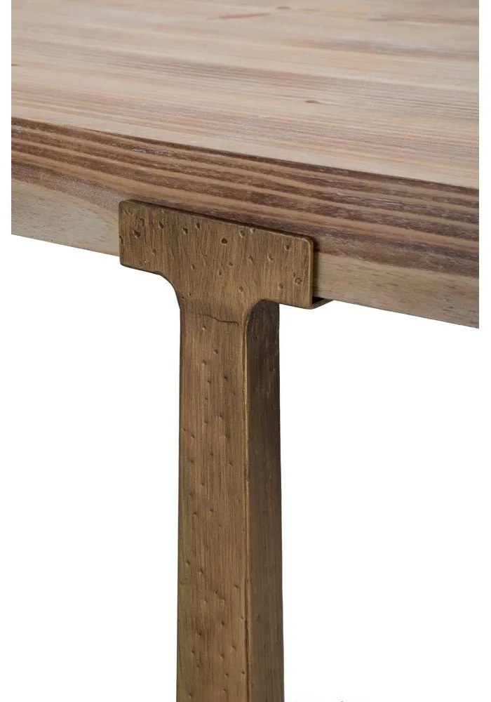 Natúr színű étkezőasztal 150x90 cm Ankara – Mauro Ferretti