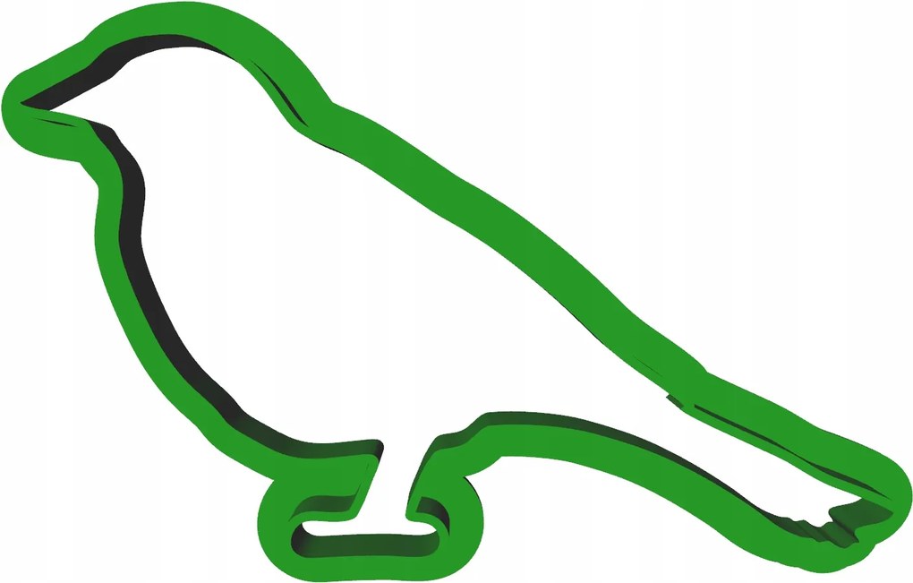 Forma Lyukasztó Sütemény- és Mézeskalácsvágó Madár 8cm