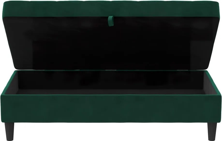 Zöld bársony lábtartó Presley – Støraa